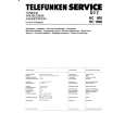 TELEFUNKEN HC800 Manual de Servicio