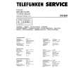 TELEFUNKEN HS860 Manual de Servicio