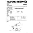 TELEFUNKEN DIGITALE 50 Manual de Servicio
