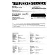 TELEFUNKEN HS950 Manual de Servicio