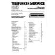 TELEFUNKEN 2970/E Manual de Servicio