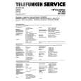 TELEFUNKEN HA1800 Manual de Servicio
